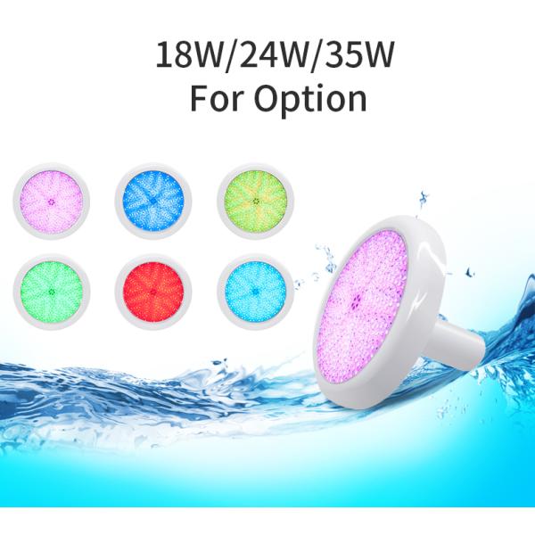 Смола пластикового света бассейна стеклоткани 12V 220MM подводная заполнила