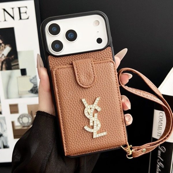 Saint Laurent Card Slot Phone Case