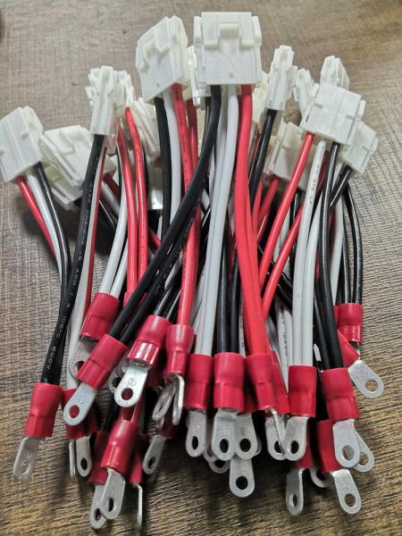 12 Gauge Power Leads Male Female Quick Connect Current 240-120 AC PCB Card Power Cable 30A Supply Wire Harness