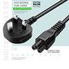Custom 3 Pin UK Power Cord Cable Laptop Electric Plug 3x0.75mm2