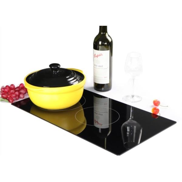 EMC 220v 3KW Kitchen 2 Burner Ceramic Cooktop