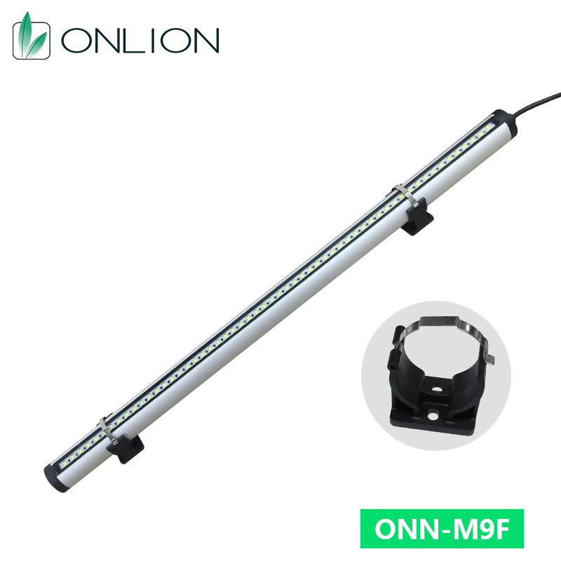 ONN-M9F 400mm 12W 24V DC LED Machine Tube Light 6500K Aluminum Workshop Tool