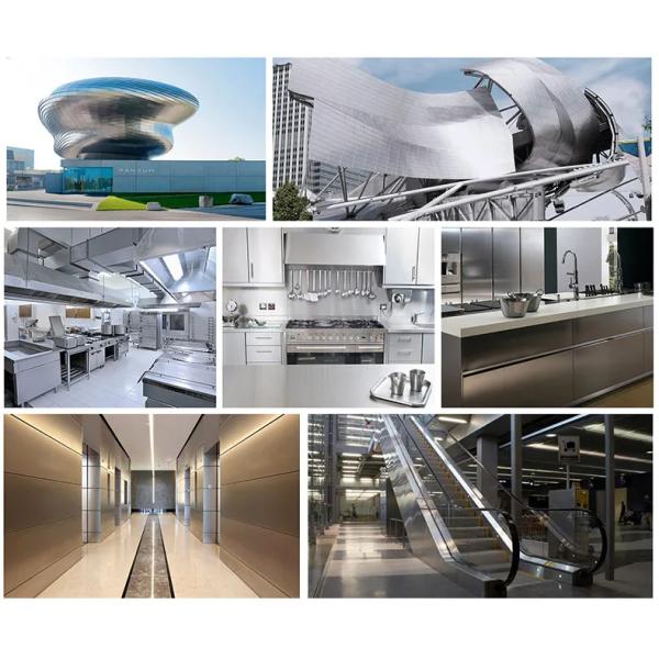 Ba Hairline Stainless Steel Coil AISI SUS Half Hard For Elevotor Usage 3Cr13 2Cr13