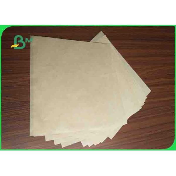 35GSM MG Brown Butcher Paper Roll , Brown Kraft Paper Roll FDA Certificated