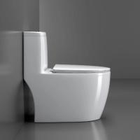 Design moderne en une pièce Sanitaire Chinois Ceramique Monté au sol S-Trap Utilisation de l'hôtel à domicile Eau de toilette