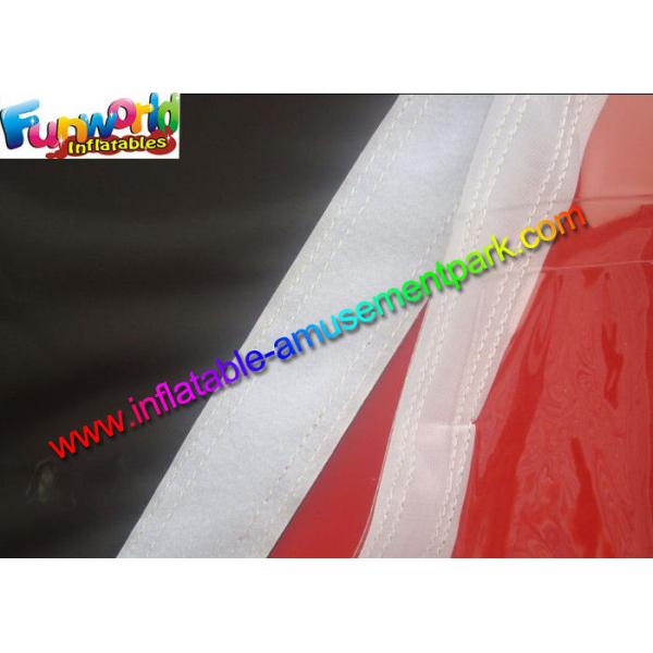 Уф--обработанный PVC покрыл шатер партии нейлона напольный раздувной красный/черноту