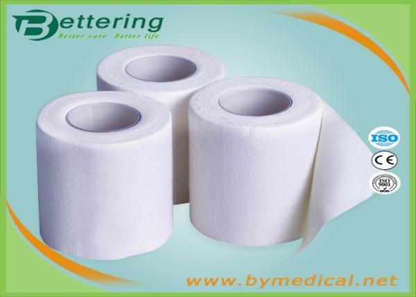 Cotton Tearable Zinc Oxide Adhesive Plaster Tape with 1 / 2 / 3 / 4 Width