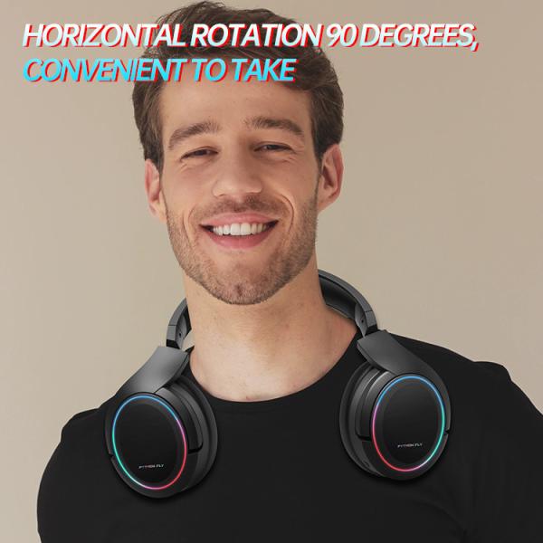 X6 Pro Active Noise Cancelling Gaming Headset Wireless For PC And Mobile Phone