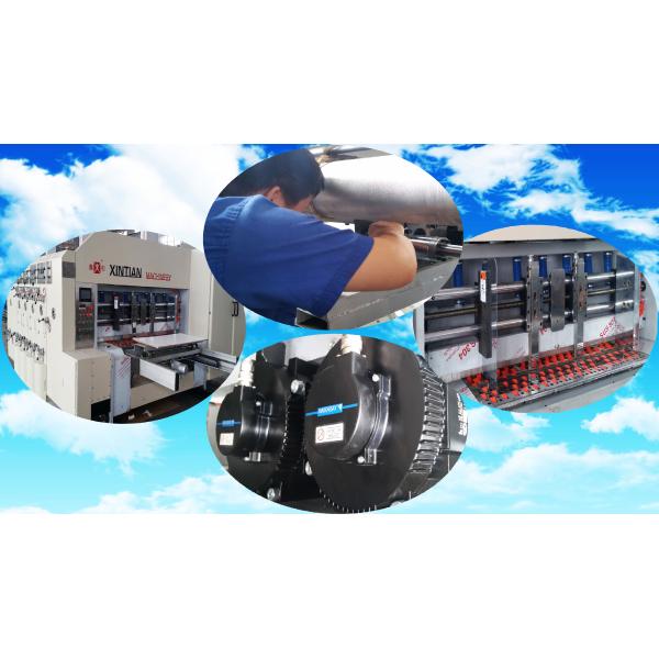 4 Color Flexo Printer Corrugated Carton Machinery Electrically For Carton Box Making