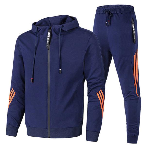 Spot Goods Men's Two-Piece Sets for Custom Blank Breathable Sportswear Rash Guard Suit