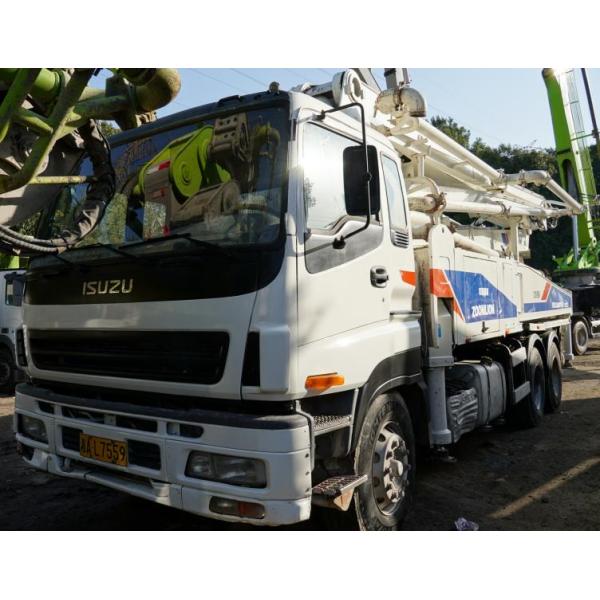 ZLJ5230THBTE 38X-5RZ Used Truck Concrete Pump 38M White