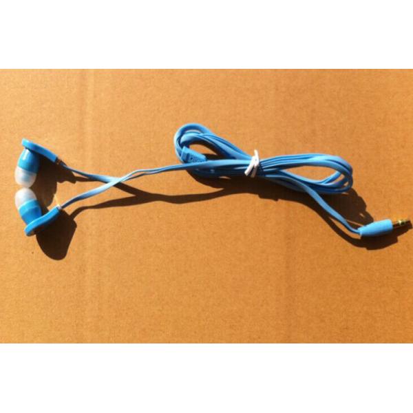 small noodle 3.5 earphone without microphone(color:black,white,pink,red,blue,green,purple)