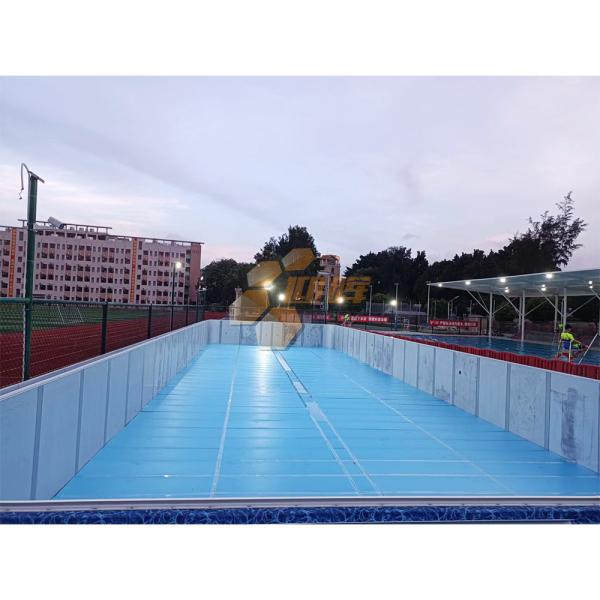 Outdoor Training Swimming Pool Competition Intelligent Control System Lap Swimming Pool