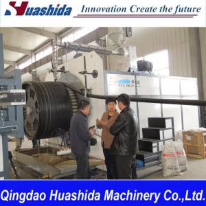 HDPEスピラルゴロゴロの下水管の機械 直径300~1200mm