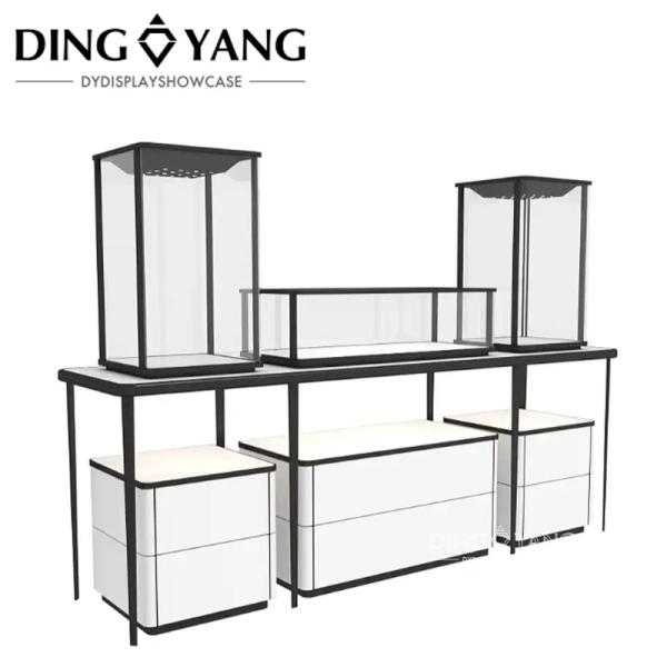 12В стекло высокого класса роскошные ювелирные витрины с низким расходом энергии