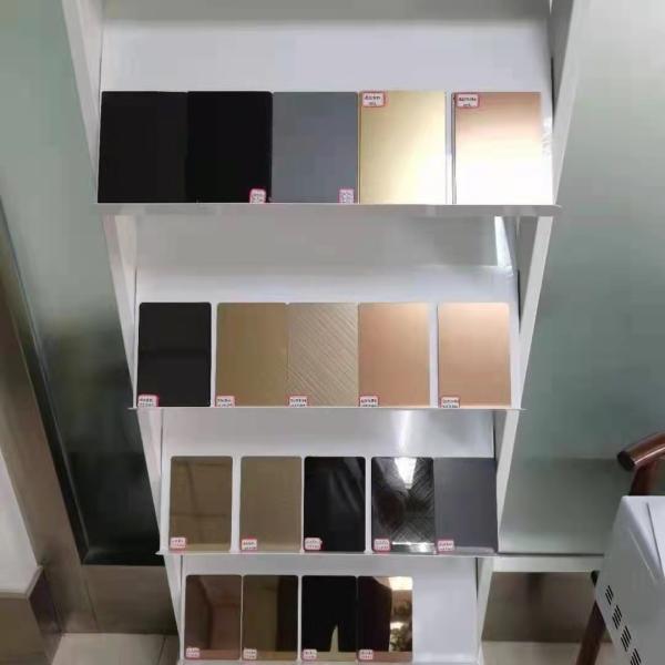 Black Mirror 304 Stainless Steel Sheet Plate For Decoration 0.3-1.5mm SS Sheet