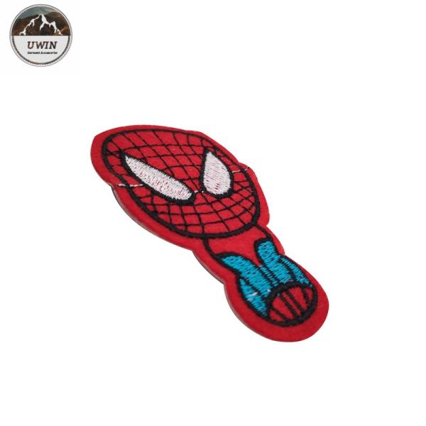 Spider Man Embroidered Sports Patches Eco Friendly Any Color Available