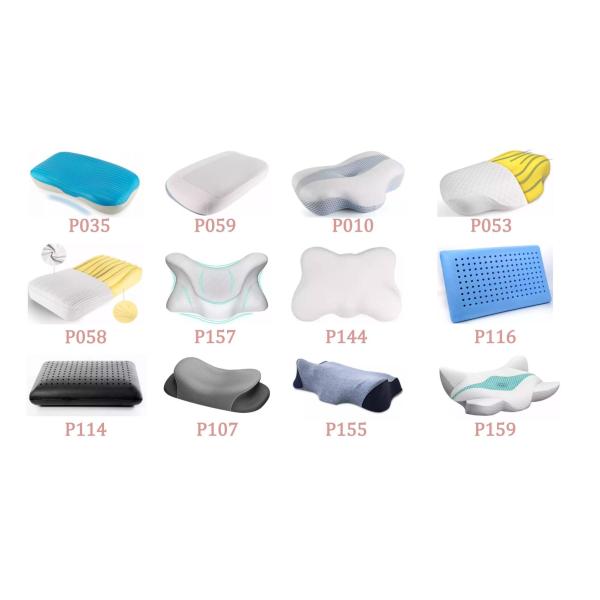 100% Polyester Woven Orthopedic Pillow for Neck Pain Relief and Support in Hotel
