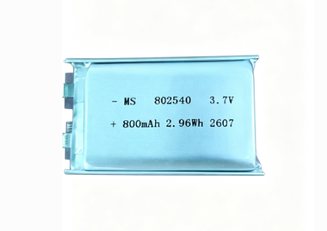 High Capacity, Small Size, Polymer Lithium-ion Battery, Brand New Grade A Cells, 800mAh, Suitable for Smart Wearables, Remote-Controlled Toys, Mini Fans and Toys