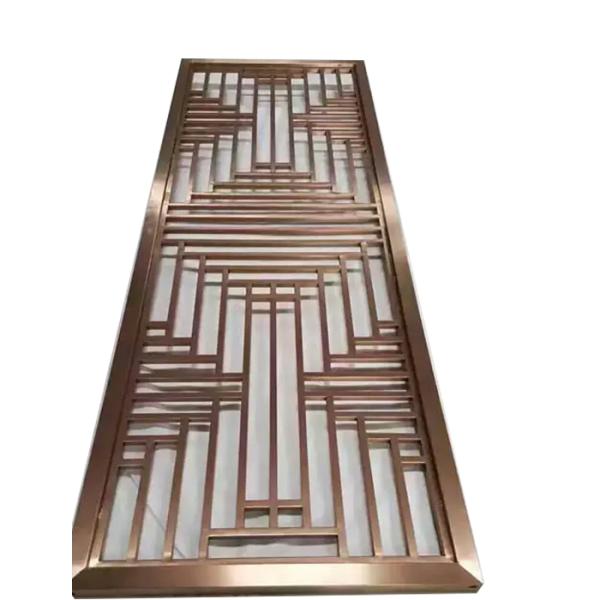 Раздел оформления интерьера рассекателя комнаты панели стены экрана металла нержавеющей стали декоративный