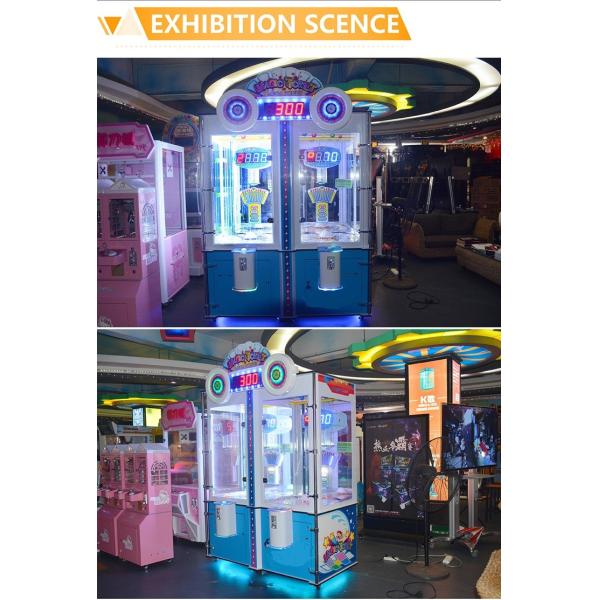 Dual Player Redemption Arcade Machines / Ball Drop Game Machine CE Certificate