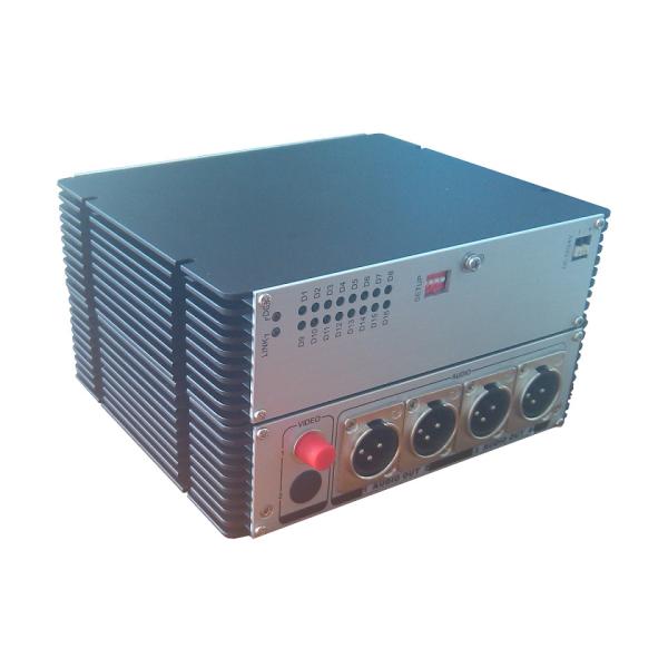 broadcasting analog audio optical transceiver（stand alone）