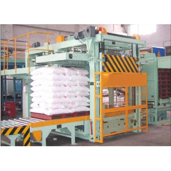 Conventional 50Kg Bag Carton Palletizer For Drink Industry with 800-1200 Bags/Hour, 13 KW Power, and 220V/50-60 Hz Voltage