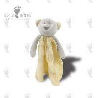 Écharpe en forme d'animal en forme de rat de bébé Doudou ours en peluche doré 29 x 23 x 34 cm