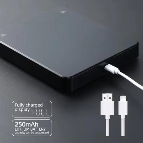 Recomendación de peso máximo de 3 kg Mini balanza de café digital para el hogar con temporizador de fuente de energía eléctrica y pantalla digital