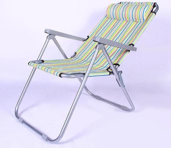 Backpack Beach Chair 5 Positions and Cup Holder Pouch on Side Padded Pillow Storage Bag Lightweight Rustproof