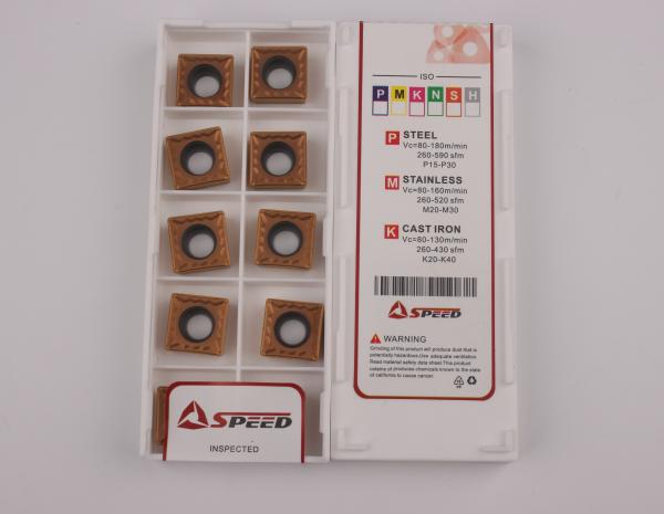 Tungsten Cutting Turning Tool Inserts  PVD Coated  High Wear Resistant