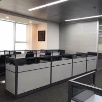 Customized L Shape 2 4 6 Person Staff Office Modular Workstations
