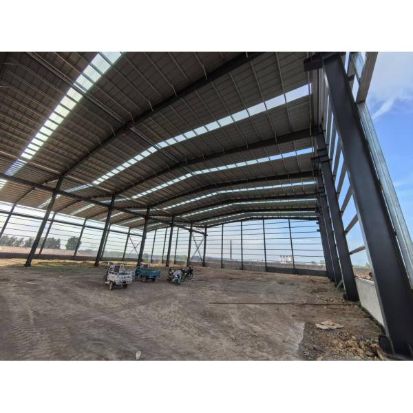 Galvanized anti-corrosion portal steel structure industrial building workshop factory building