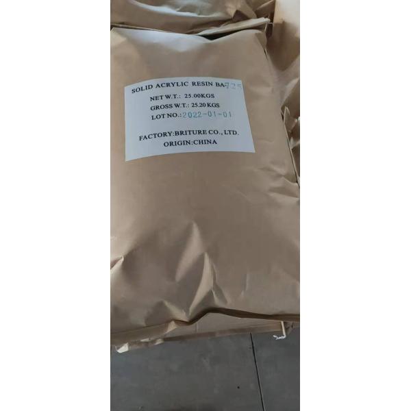 Delivery Fast White Powder Solid Acrylic Resin BA-725 Similar With DSM725 For Plastic Paint