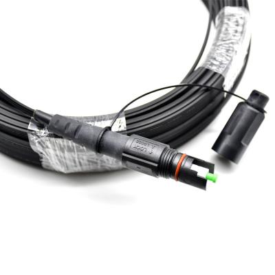 H Connector SC APC FTTH Drop Cable Assembly OptiTap CPRI
