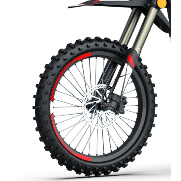 100-110km Range DNM Inverted Suspension Fork Electric Hybrid Bike with LCD Display