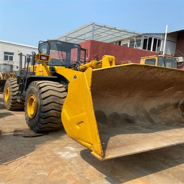 194kw Second Hand Wheel Loader 7 Ton Big Loading Hydraulic Valve Other Komatsu WA 470