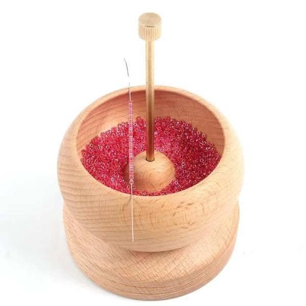 Custom Wooden Bead Spinner for Jewelry Making DIY Crafts