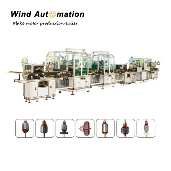 100 Sets/Year WIND-APL Armature Automatic Production Assembly Line for Mass Production