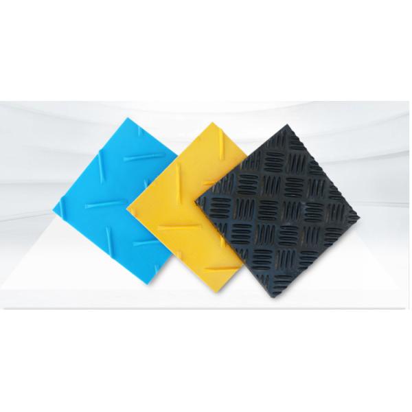 esteiras plásticas de Rig Mats For Heavy Duty Road do pântano do HDPE azul provisório de 2×8ft
