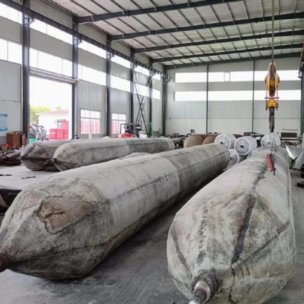 Heavy-Duty Marine Rubber Airbag 0.8-3M Diameter 4-25M Length