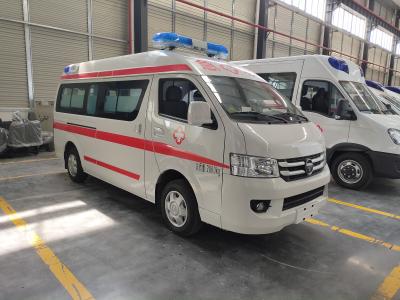 Transferência de ambulância de primeiros socorros a gasolina Foton G7 para centros de emergência