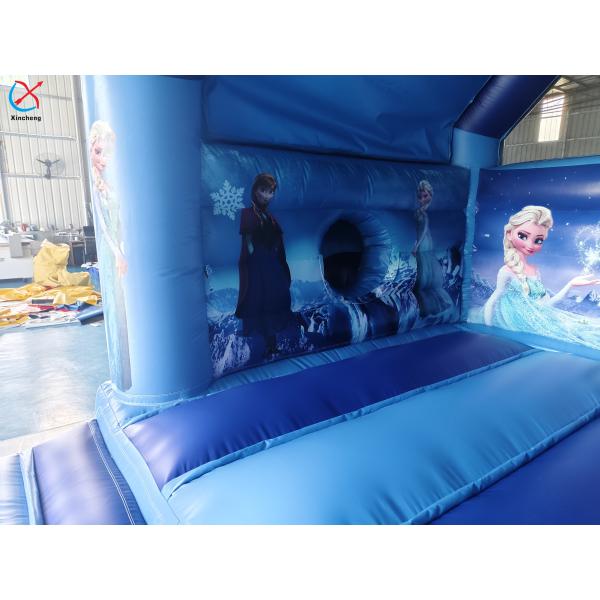 Suppiler Inflatable Frozen Princess Elsa Bouncy House With Slide Combo