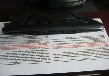 Leitor portátil ORB-701A de Ebook