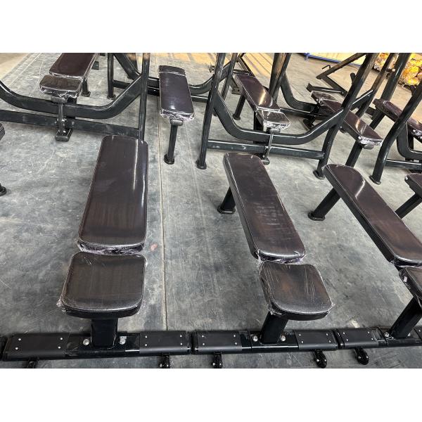 Machines commerciales de gymnastique culturisme haltérophilie entraînement à domicile salle de sport banc plat en acier durable