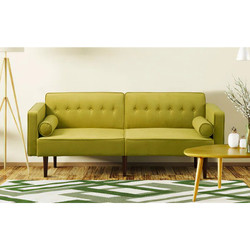 European dual-purpose Upholstered Reversible gray regulable living room sofa bed for small family