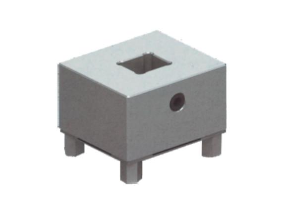 Steel Medical Precision Parts Special Tool Holder Angled Clamping Unit For EDM Machine Connector Mold Parts