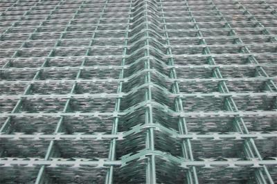 Powder Coated Welded Razor Custom Barbed Wire Fencing Fence Mesh 100X100mm Factory