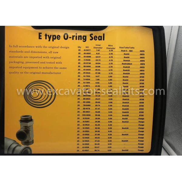 Тип нитрил NBR коробки e ремонта набора колцеобразного уплотнения  270-1528 резиновый