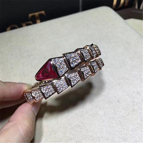 B Real diamond snake Bracelet 18k gold white gold yellow gold rose gold diamond Bracelet